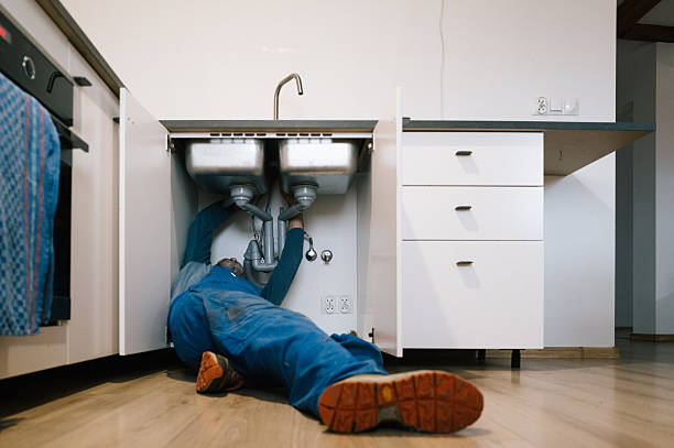 Professional Drain Cleaning technician working in Mount Pleasant, NC